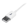Startech.Com 1m USB Male to Female Cable - White USB Extension USBEXTPAA1MW